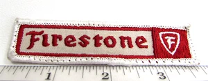 Vintage Firestone Tires Jacket Patch Nashville Tennessee Employee Uniform Work A - Picture 1 of 2
