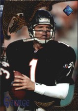 1997 Excalibur Football Card #106 Jeff George