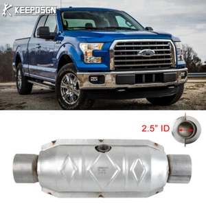 For Ford F-150 2.7L 3.5L 5.0L 6.2L V6 V8 2.5" Inlet & Outlet Catalytic Converter - Bild 1 von 16