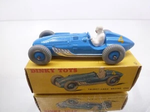 DINKY TOYS 230 TALBOT LAGO RACING CAR #4 -RARE- 1:43 - HIGH QUALITY IN BOX - 230 - Picture 1 of 11