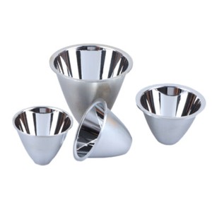 1PC 41mm 46 50 60mm Aluminum LED Flashlight Reflector Condenser Cup reflect   C4