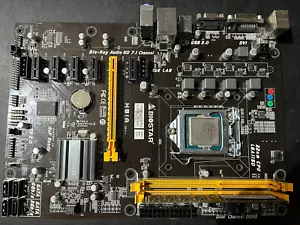 biostar h81a w/ CPU and RAM - Picture 1 of 1