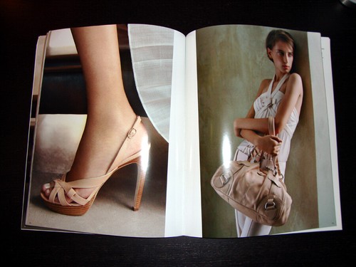CELINE Womenswear Catalog ANA MIHAJLOVIC Spring 2007 woman feet legs ankles