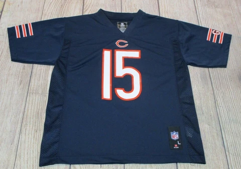 NICE Chicago Bears Brandon Marshall #15 NFL Football Jersey Youth Large (14/16) Cover