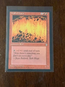 Magic the Gathering Ice Age Wall of Lava - Picture 1 of 2