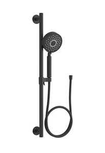 Juego de paquete de ducha de mano Kohler Purist 22178-BL en negro mate - Imagen 1 de 1