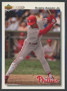 1992 Upper Deck Ruben Amaro Jr. Philadelphia Phillies #752