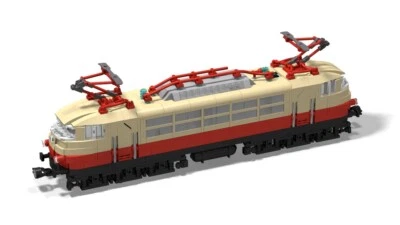 BRICKS-ON-RAILS PDF-Anleitung Elektrolokomotive DB BR 103 MOC Unikat zum Bau aus LEGO©-Steinen