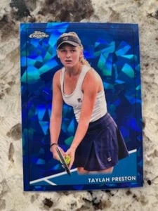 2021 TOPPS CHROM SAPHIR TENNISKARTE TAYLAH PRESTON #72 - Bild 1 von 1