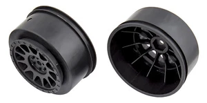 Team Associated Method Black Short Course Truck Wheels 2.2/3.0, 12mm Hex - Picture 1 of 1