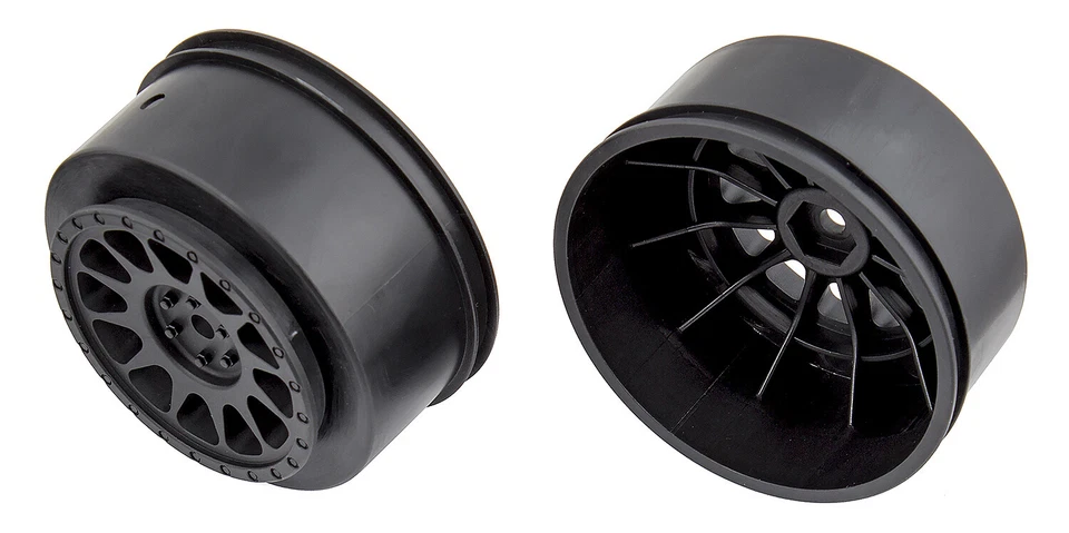 Team Associated Method Black Short Course Truck Wheels 2.2/3.0, 12mm Hex - Image 1 of 1