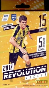 Panini Revolution 2016/17 paquete colgante de fútbol 36 caja estuche tarjetas explosivas - Imagen 1 de 2