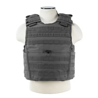 NcStar Heavy Duty Expert Ballistic Plate Carrier M-4XL (2) Soft Panels Lvl 3A - Image 1 of 4