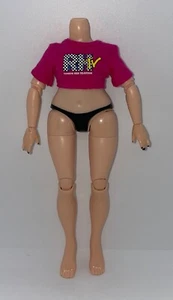 Rainbow High Rockstars Carmen Major Doll Outfit RH TV Pink T-Shirt Crop Top Tee - Picture 1 of 6