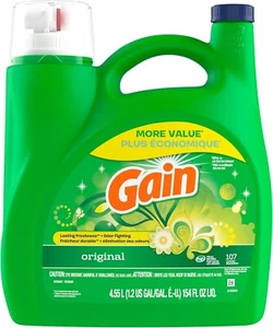 Gain Aroma Boost Liquid Laundry Detergent, Original Scent, 154 oz, 107 Loads HE - Picture 1 of 12