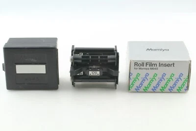 [NEAR MINT++ IN BOX] Mamiya M645 120 Roll Film Back Insert for M645, 1000S JAPAN - Image 1 of 4