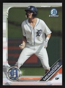 2019 Bowman Chrome Baseball Parker Meadows #BCP-175