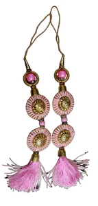 @ Indian Traditional Beautiful Latkan Light Pink Color For Lehanga & Dresses f48 - Picture 1 of 6