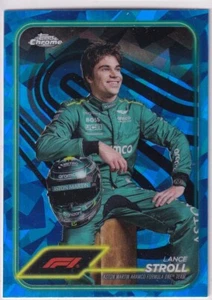 Topps 2024 Chrome Formula 1 Nr. 12 Lance Stroll Sapphire Refractor - Bild 1 von 2