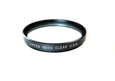 49mm Tiffen Clear Protection Filter - NEW - Image 1 of 2