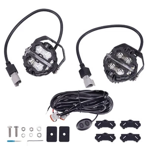 Off Road LED Light Pods 3.5" Side Shooter Spot Beam For SUV ATV White 6000K 12V - Picture 1 of 12