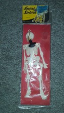 DISNEYLAND HAUNTED MANSION VINTAGE HANGING SKELETON PROP GIFT SHOP .