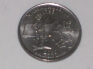 Washington Quarter Massachusetts State 2000-P Error Coin Off Center - Picture 1 of 6