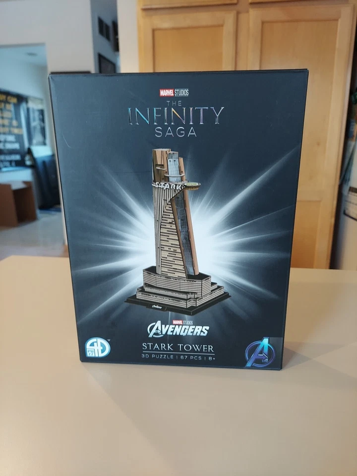 Marvel Stark Tower 3D Puzzle Brand 67PC 2022 4D MARVEL INFINITY