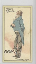 1912 Player's Characters from Dickens Series 2 Tobacco Mr Dombey #42 2k3