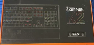 Cyberpower PC Skorpion K2 RGB Mechanical Gaming Keyboard - NEW - Picture 1 of 2