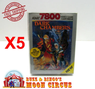 5X FUNDA CAJA PROTECTORA DE PLÁSTICO TRANSPARENTE PARA CAJAS DE JUEGOS ATARI 7800 CIB Foto 1 de 4