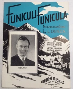 Funiculi Funicula 1935 Luigi Denza Mort Glickman Nick Manloff NotenMusik - Bild 1 von 12
