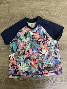 ATHLETA Girls Rashguard Swim Shirt Bathing Girls UPF SPF Sun Protection L 12 - Picture 1 of 2