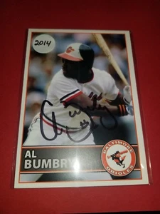 Postal autografiada de los Orioles de Baltimore de AL BUMBRY Fanfest - Imagen 1 de 2