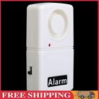 New White Wireless Window Door Vibration Alarm Home Security System