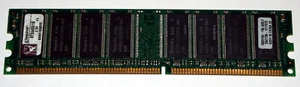 1 GB DDR-RAM 184-pin PC-2100U non-ECC 'Kingston KTD4400/1G' - Photo 1/2