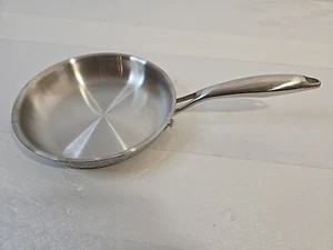 Slottet 8 Zoll Pfanne Profi Kochgeschirr TriPly Edelstahl Bratpfanne Neu - Bild 1 von 7