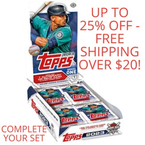2023 Topps Series 1 Baseball - Complete Your Set 161-330 FREE SHIPPING OVER $10!