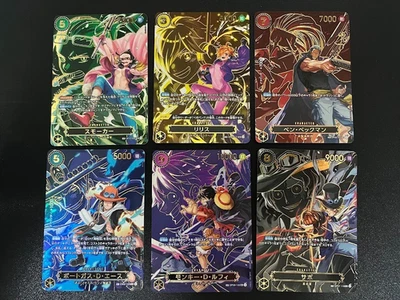 One Piece OP13 Carrying on His Will SP Complete Set Luffy Ace Lilith Beckman - Image 1 of 4