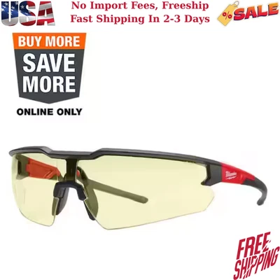 Gafas de seguridad amarillas Milwaukee lentes antiarañazos Foto 1 de 3
