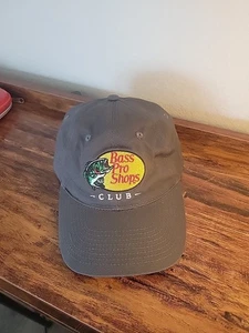 Bass Pro Shops Club Mütze grau Baseball Cap Snapback verstellbar NEU! - Bild 1 von 7
