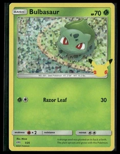 Bulbasaur #001/025 Holo McDonald's 25th Anniversary Promos VLP - Picture 1 of 2