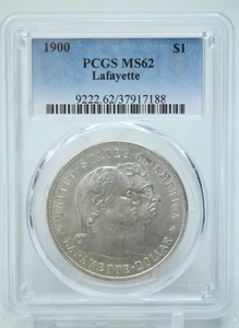 1900 Lafayette Dollar $1 PCGS MS62 #7188 - Picture 1 of 4