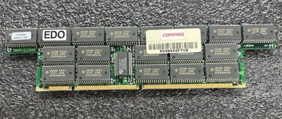 228471-001 Compaq 256MB 168PIN DIMM 32Mx72  ECC EDO Memory   **TESTED** - Image 1 of 2