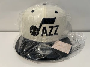 New Era Utah Jazz Snapback Hat Off/White/Blk - Bild 1 von 5
