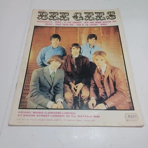 RARE THE BEE GEES Original Abigail Music Sheet Music 1967, Staple Bound w/Photos - Picture 1 of 17