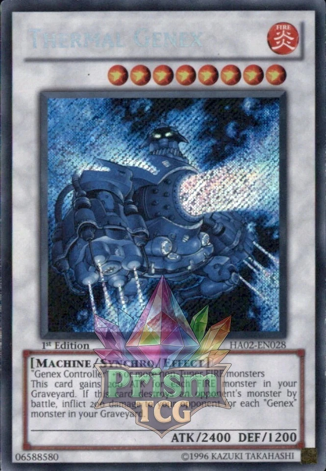 1st Ed Thermal Genex secret rare HA02-EN028 Yugioh - Image 1 of 1