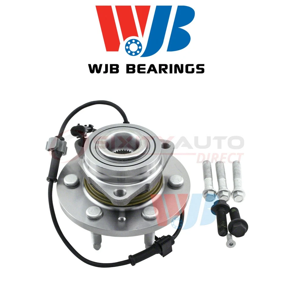 WJB Wheel Bearing & Hub Assembly for 2003-2005 Cadillac Escalade ESV 6.0L V8 kr Foto 1 de 4