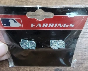 PSG Team Logo Stud Pierced Earrings Seattle Mariners J58 - Picture 1 of 3