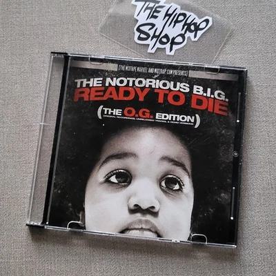 Notorious B.I.G. READY TO DIE O.G. EDITION Mega Rare CD Original Versions Biggie - Image 1 of 3